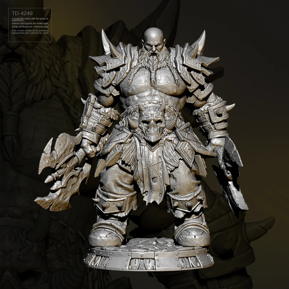 50mm 75mm Resin model kits figure colorless and self-assembled TD-4249