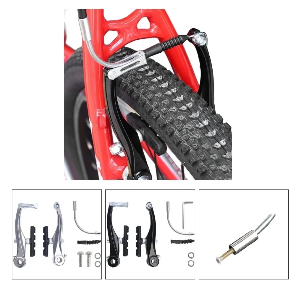 

V-образный тормозной зажим для горного велосипеда, алюминиевый сплав, передние/задние V-образные тормозные суппорты, складные велосипедные тормоза, сменные аксессуары