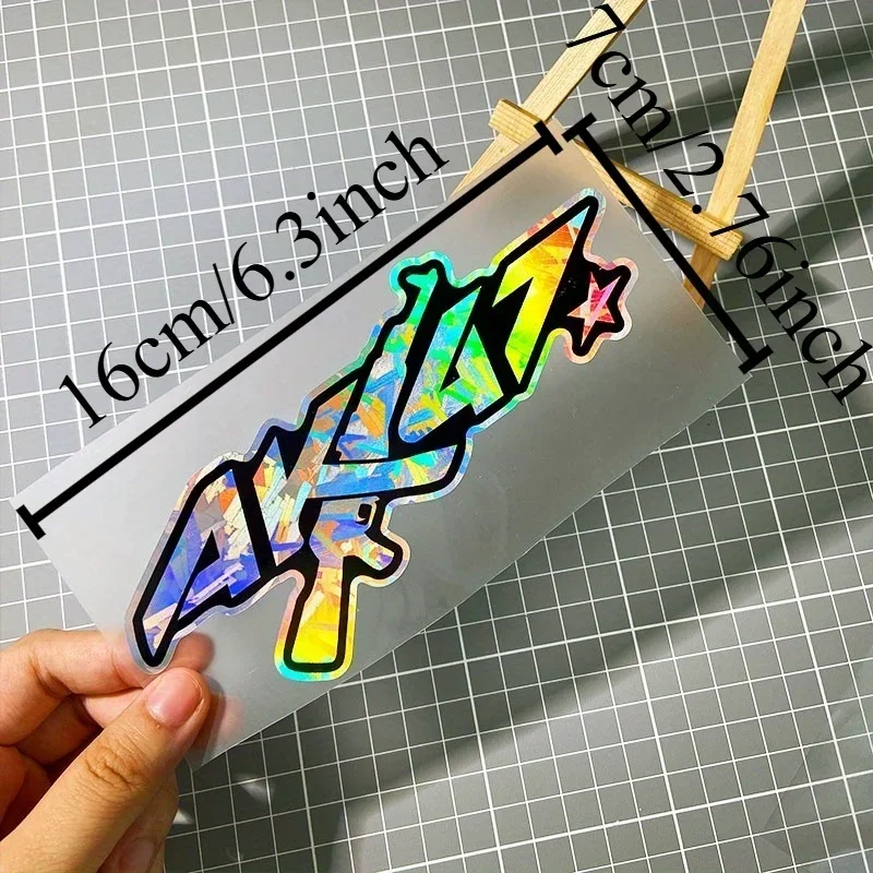 قطعة واحدة من مجموعة الملصقات "لا يوجد خطر ولا متعة"، اختلافات ألوان نابضة بالحياة، مثالية لإطار الدراجة، حقيبة ظهر #2