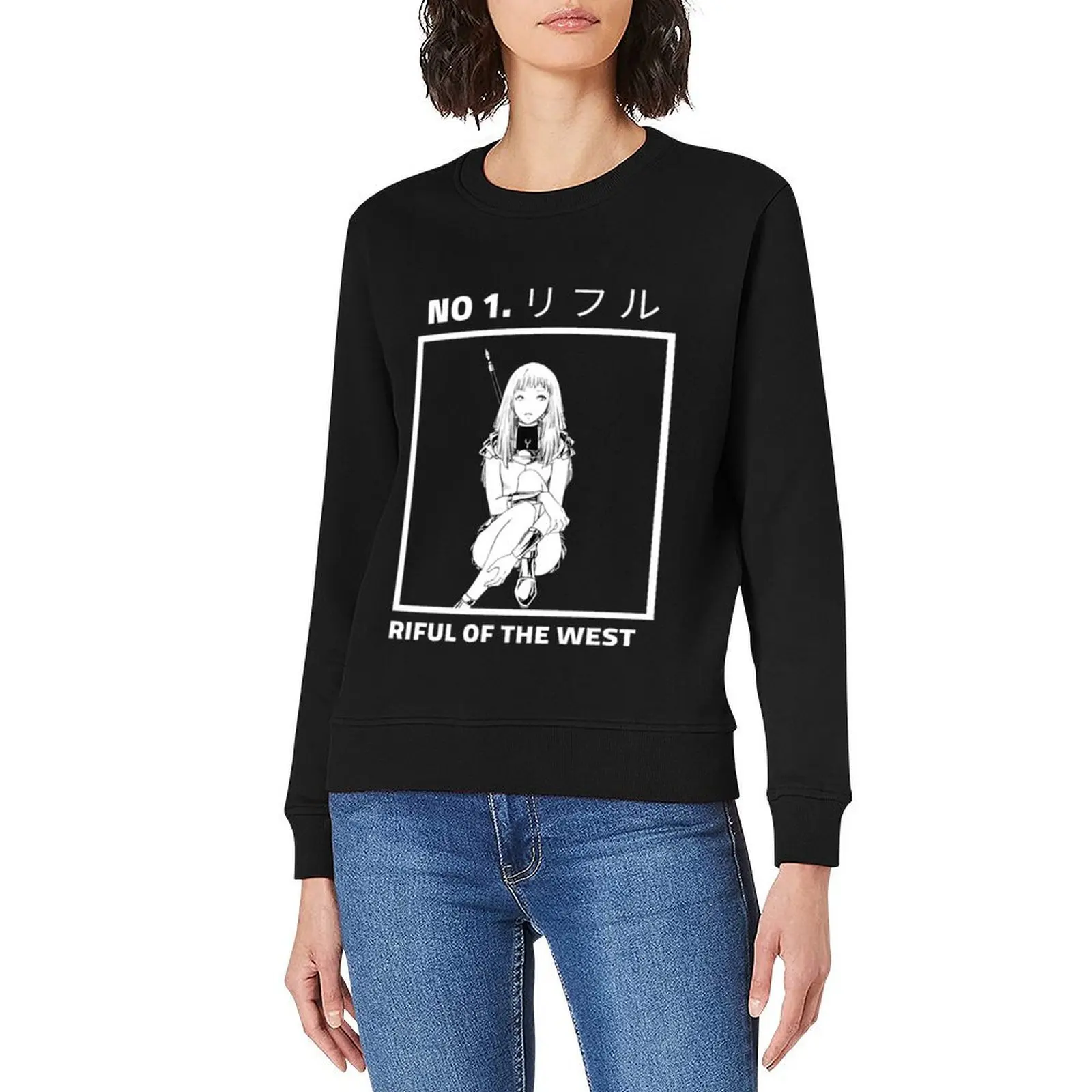 Claymore Riful of the West Manga Graphic Gift Fan Pullover blouse winter clothes men wear aesthetic sweatshirts