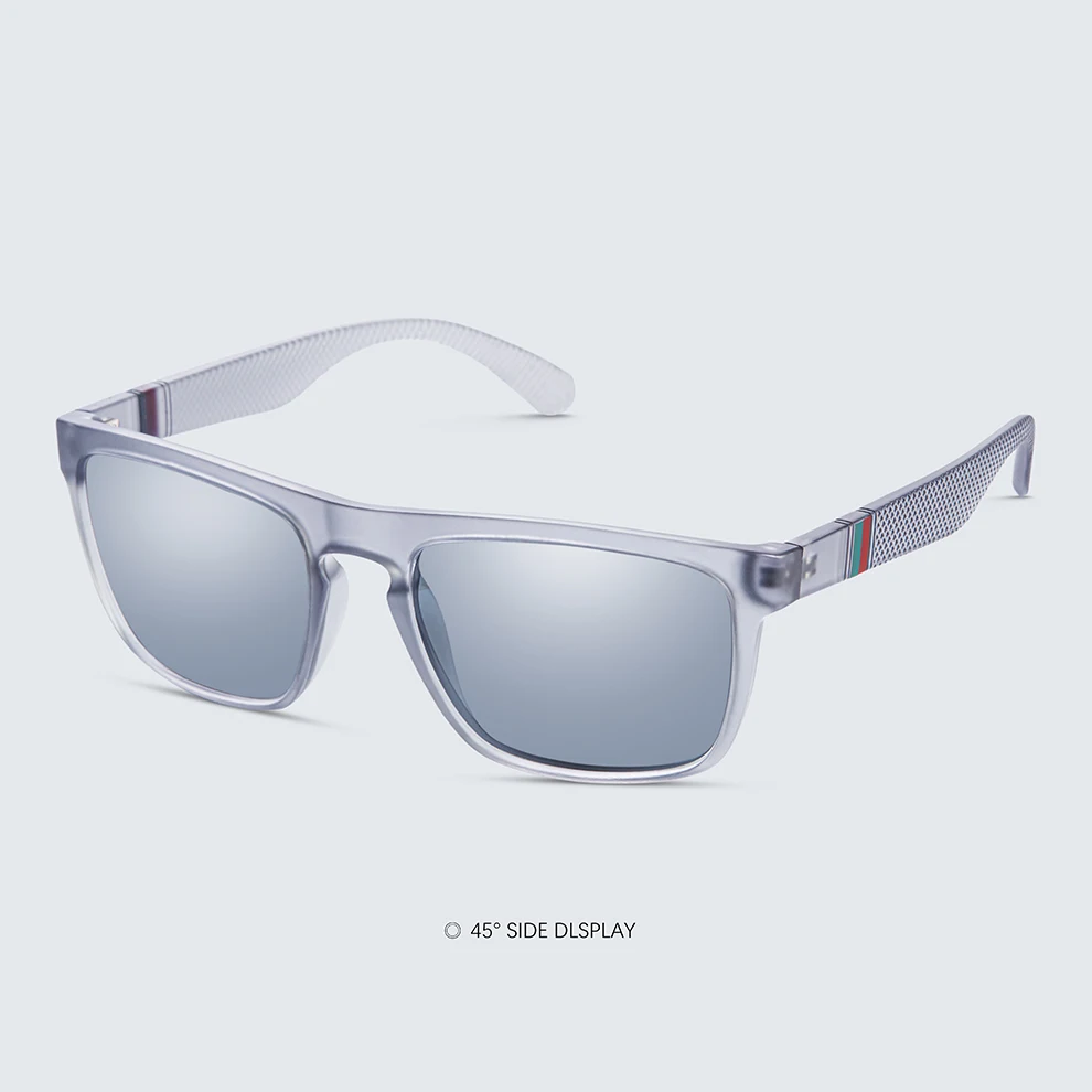 Männer Frauen Fashion Square Vintage Polarisierte Sonnenbrille Retro UV400 Brillen – Detail 5