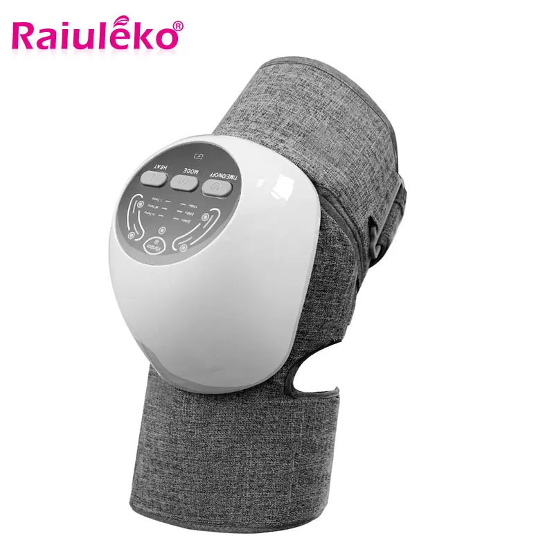 

360° Air Pressure Leg Knee Massager 3 Modes Heated Vibration Muscle Relaxation Promote Blood Circulation Relieve Pain Massage