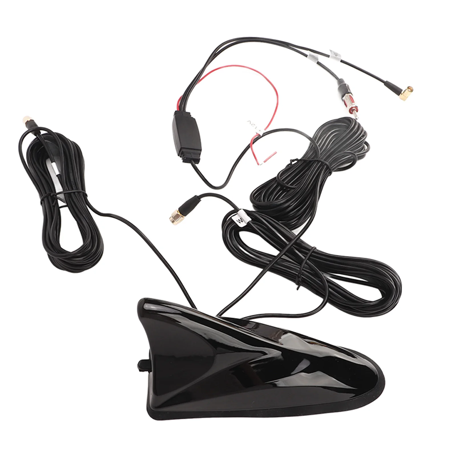 12V Shark Fin Antenna GPS DAB FM WIFI High Sensitivity 5m Cable Length Universal Radio Aerial Antenna Car Accessories