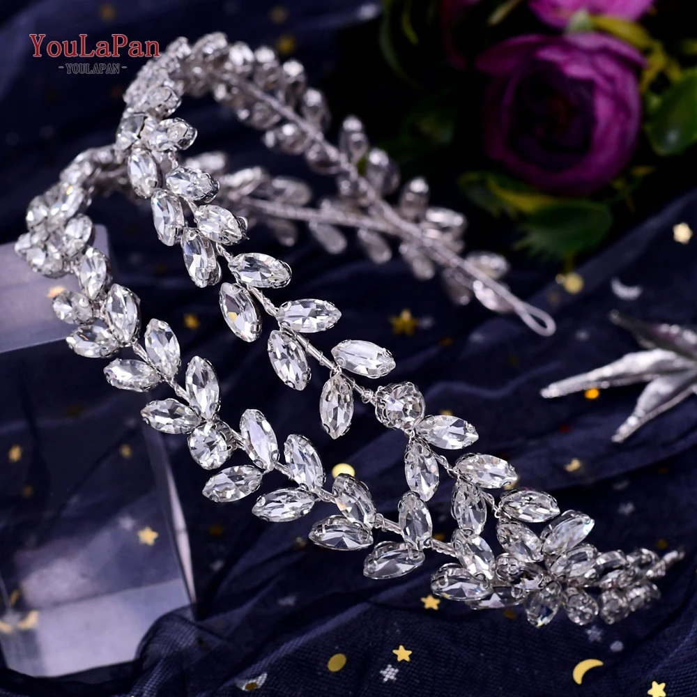 YouLaPan cinturón de diamantes de imitación de doble capa, accesorios para vestido de noche, faja decorativa brillante, vestido de novia, faja, cosas para boda, SH403