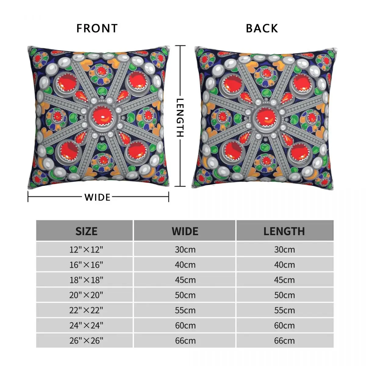 Tafzimth Kabyle Fibula Pillowcase Polyester Linen Velvet Pattern Zip Decor Throw Pillow Case Car Cushion Cover