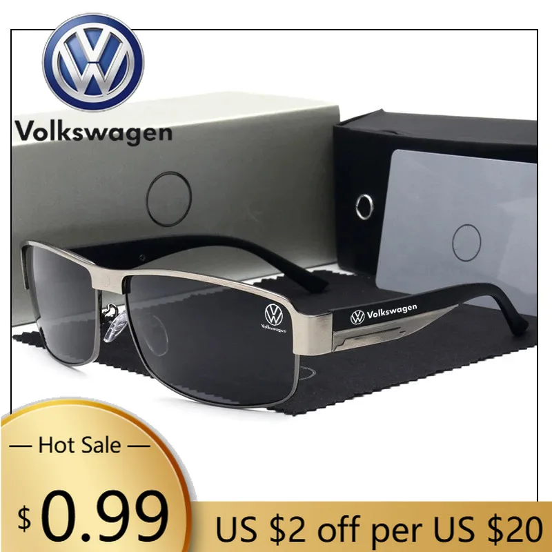 

For VOLKSWAGEN VW Car High End Luxury Driver Sunglasses UV Protection Goggles Volkswagen Golf GTI Tiguan Arteon Passat Touareg J