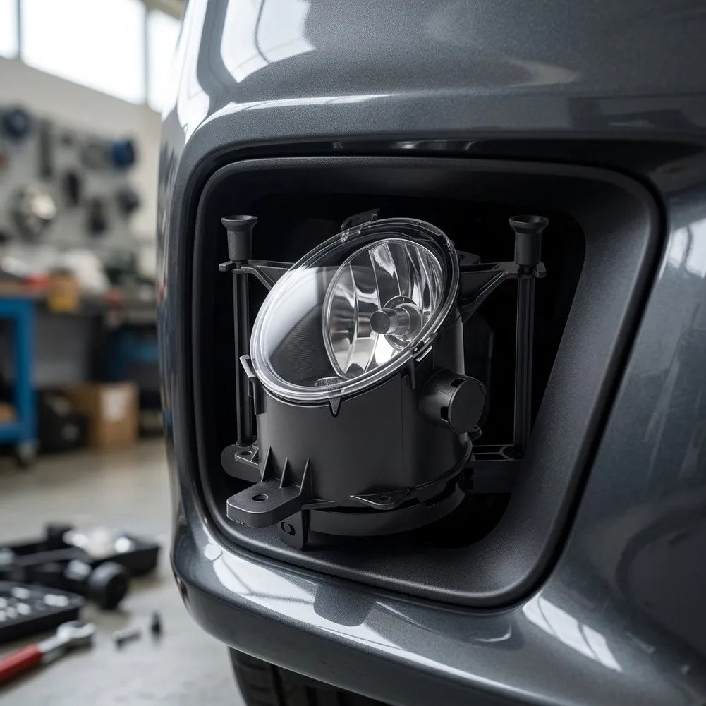 Left Hand Cover 13.2*14*10.5CM for lh Front Fog Light Front Bumper Fit Left Side Fit Quick Installation Wear-resistant