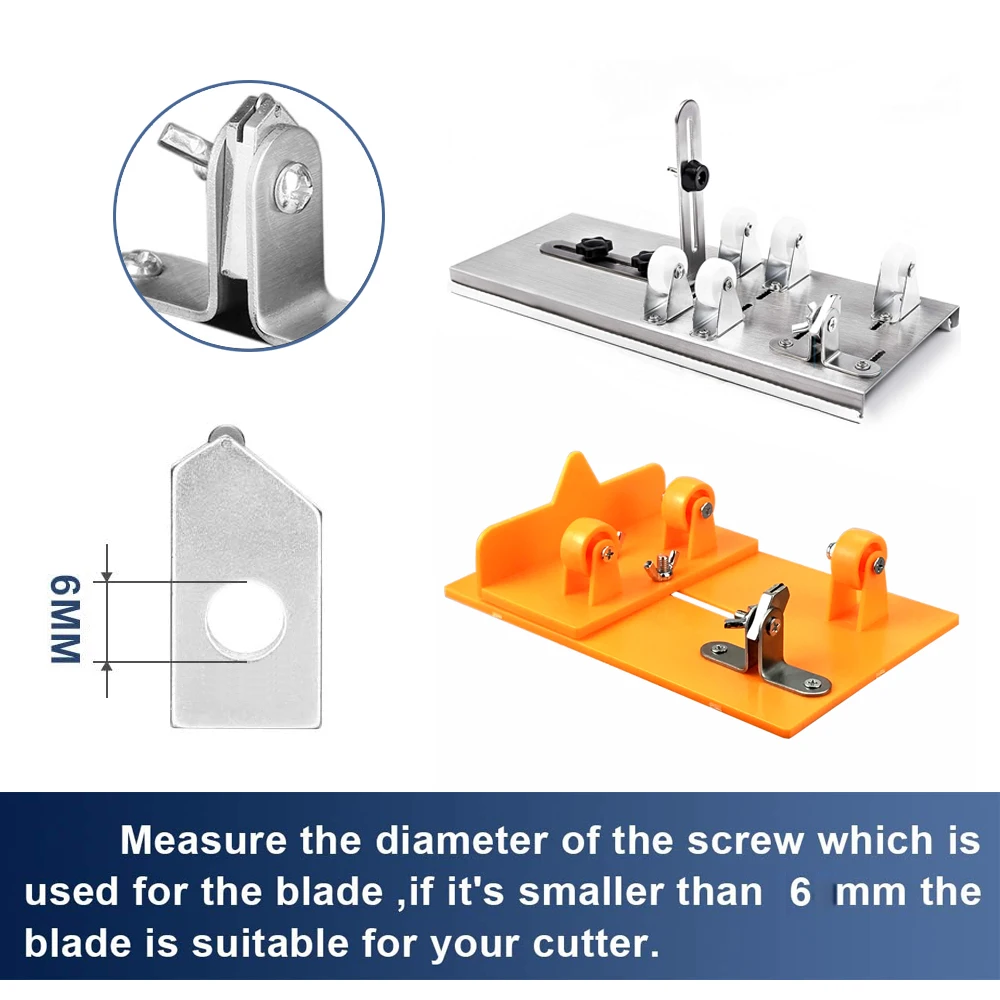 5 uds nueva herramienta de corte de botellas de vino cabezal de corte de repuesto cabezal cortador de diamante para cortador de azulejos de vidrio herramienta de mano herramienta de construcción