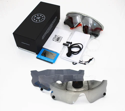 Imagen 2 del producto ALBA Delta-gafas de ciclismo Ultra polarizadas para hombre y mujer, lentes deportivas para bicicleta de montaña y carretera, originales