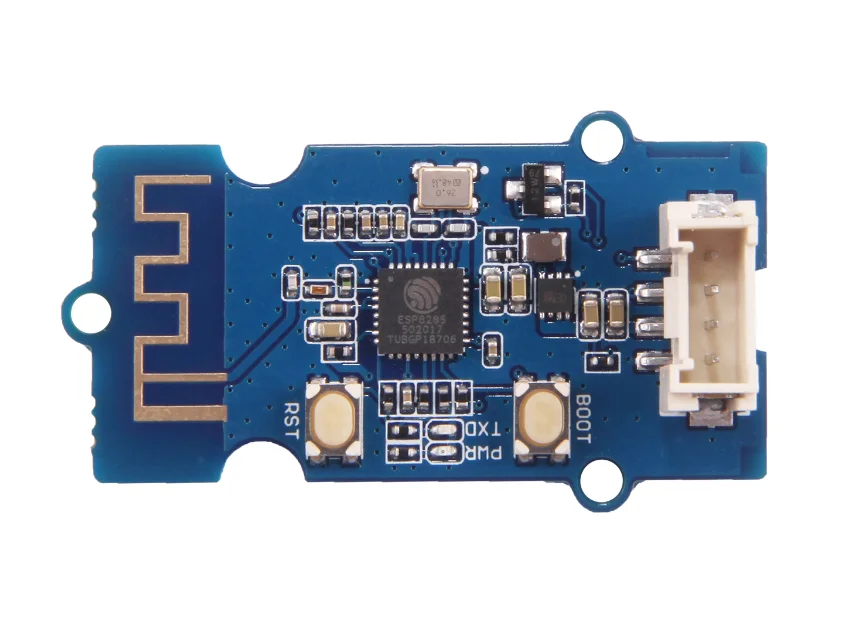 

Grove UART WiFi V2.0: Compact ESP8285 IoT Module w/ Onboard Antenna, AT Commands & Low Power Consumption