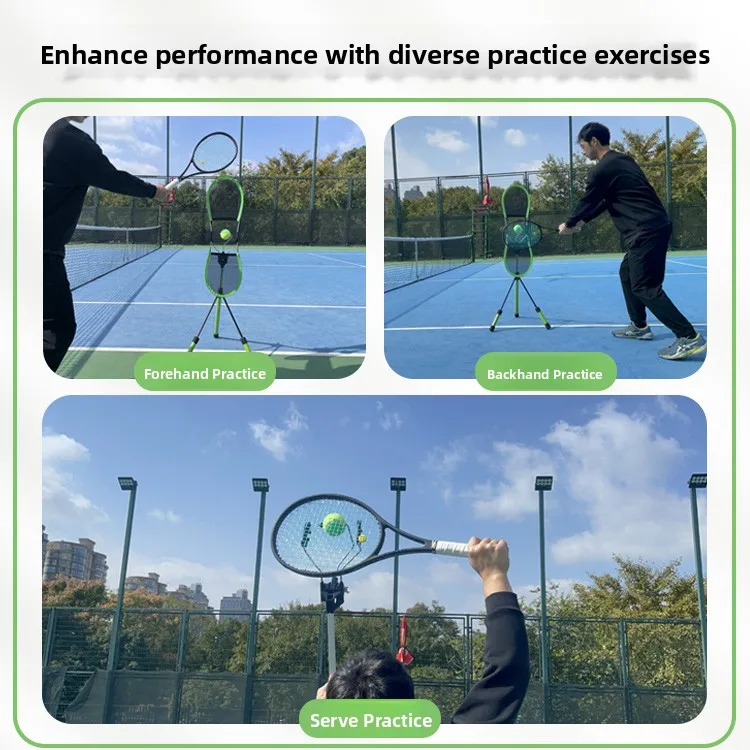 TOPSPINPRO Tennis Top Spin Swing Trainer Profional Single Person Adult Children's Tennis Practice Equipment