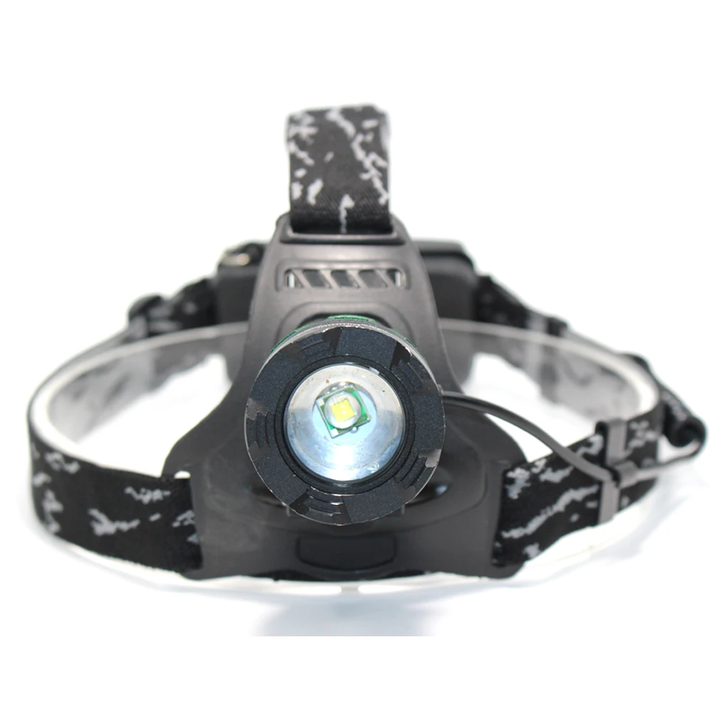 High Power LED Headlamp Zoomable Head Lamp Flashlight 3-modes Camping Torch Head Lantern 18650 Rechargeable Headlight