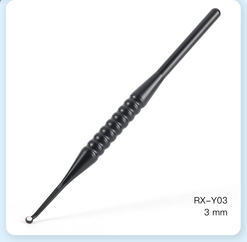 AZDENT Dentaler Mikro-Mundspiegel 2mm/3mm/5mm Sterilisierbarer Anti-Beschlag-Reflektor Odontoskop-Untersuchungsspiegel mit abnehmbarem Griff – Detail 6