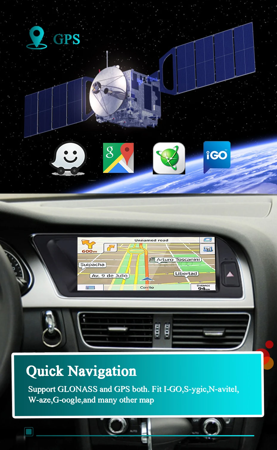 Android 15 Auto-Radio Multimedia-Stereo 8,8'' Bildschirm für Audi A5 2009-2016 Google WIFI 4G LTE BT Wireless Carplay GPS-Player – Detail 15