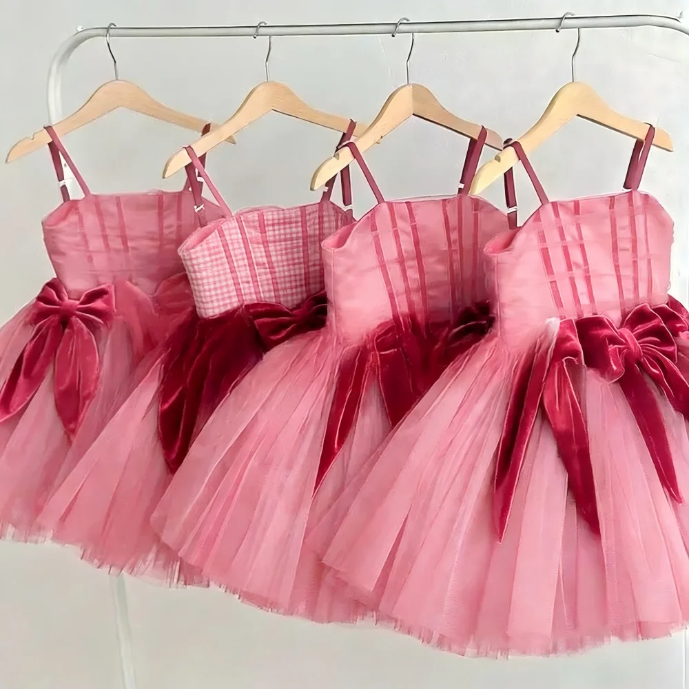 

Новое детское платье-сарафан для девочек в стиле принцессы, нарядное, для выступлений и праздников, для дня рождения