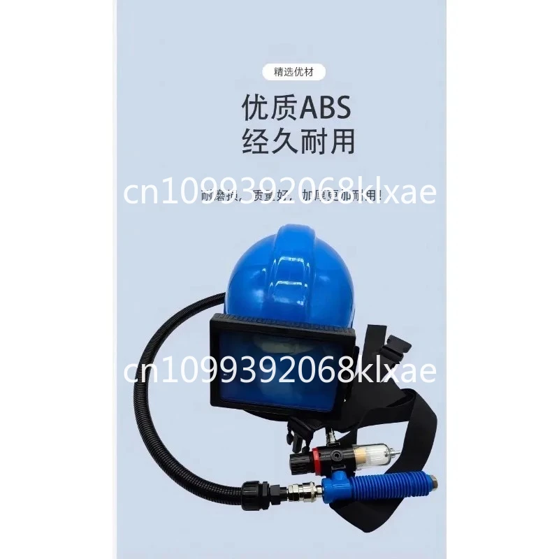 

Шлем JL ABS для пескоструйной обработки, пескоструйный капюшон с воздушным шлангом для дыхания, пескоструйный шлем для подачи кислорода, пескоструйный шлем с контролем температуры