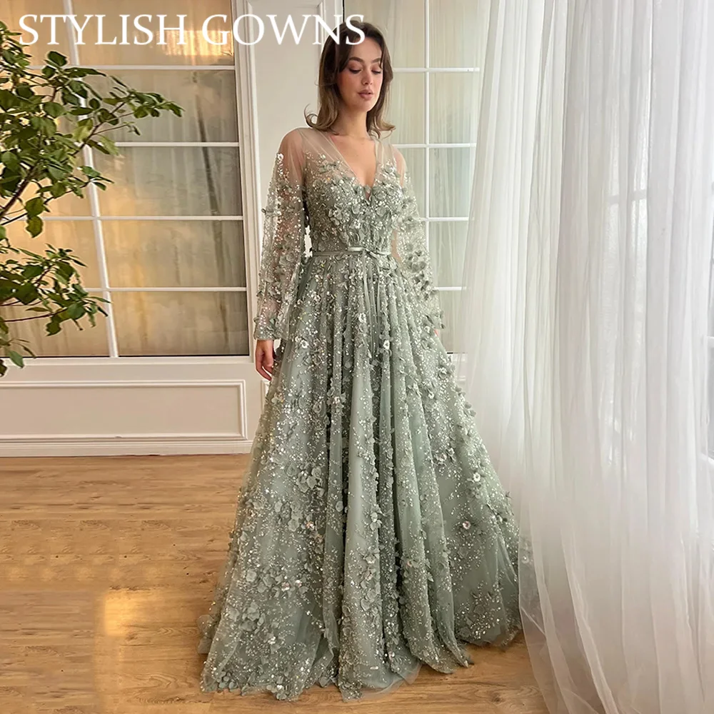 

Line A Evening Dresses Woman Elegant Party Dresses 2025 Custom Made Shiny Ball Gown V-link Women's Prom Dress 2025 Gowns