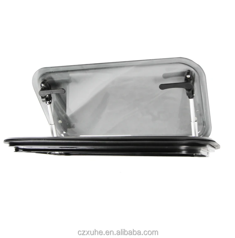 High Strength Acrylic RV Round Corner Window Motorhome Window Blinds Caravan Window for Camper