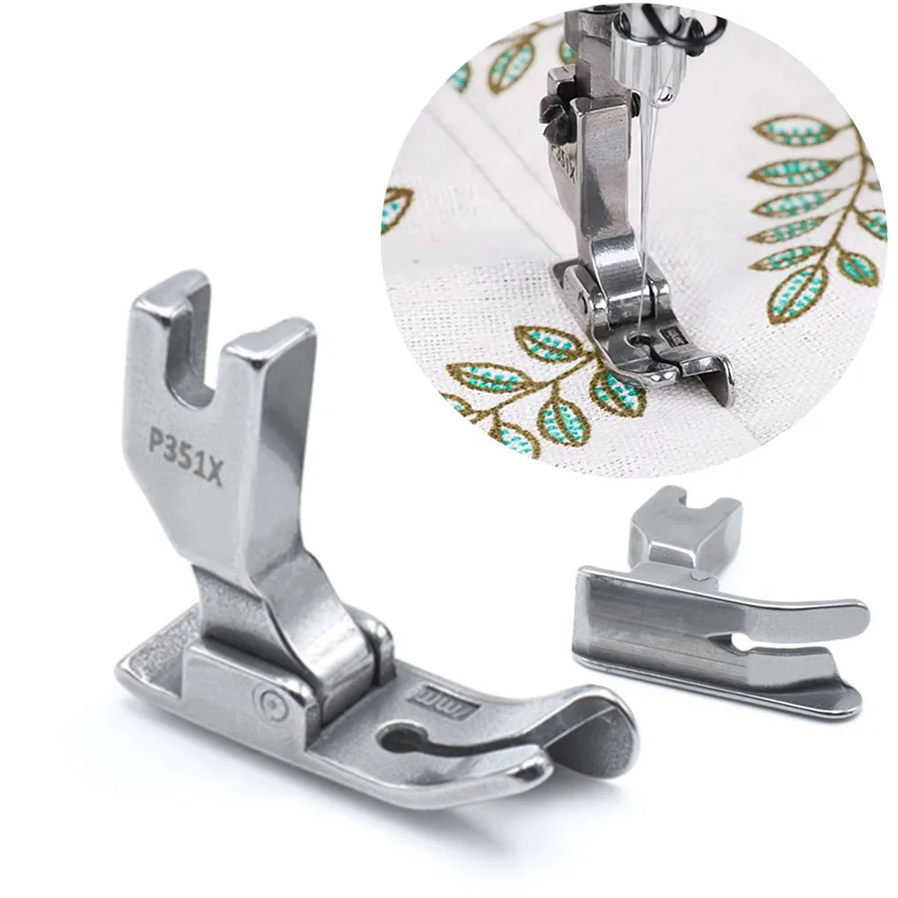 P351x Presser Feet Flat car universal Right Side Guide Presser Foot Industrial Sewing Machine Edge Guide Feet Sewing Accessories