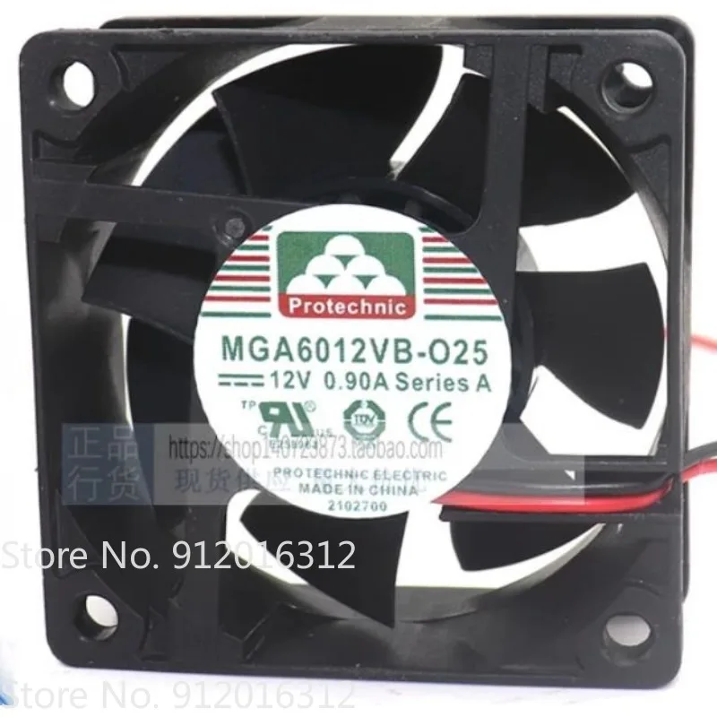 New Cooler Fan for MGA6012B-O25 12V 0.9A Frequency Converter Cooling Fan 6cm
