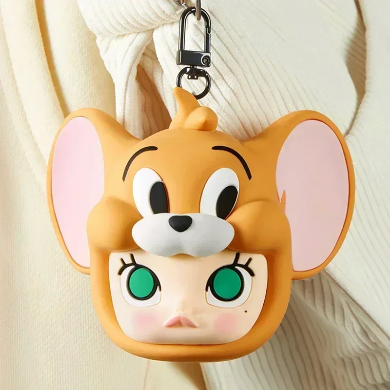 Dimoo Kawaii Cartoon Anime torby do przechowywania słuchawek wiszące Airpods1 2 Pro pokrowiec ochronny silikonowy Mini przenośna zabawka prezent