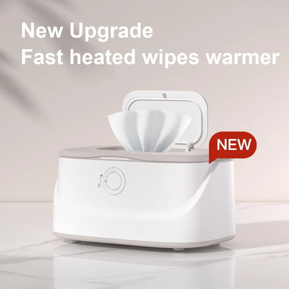 2024 New Hot Selling Wipes Heater Fast Heating New Baby Home Use Wet Wipe Heater Large Capacity Silent Wet Wipes Warmer