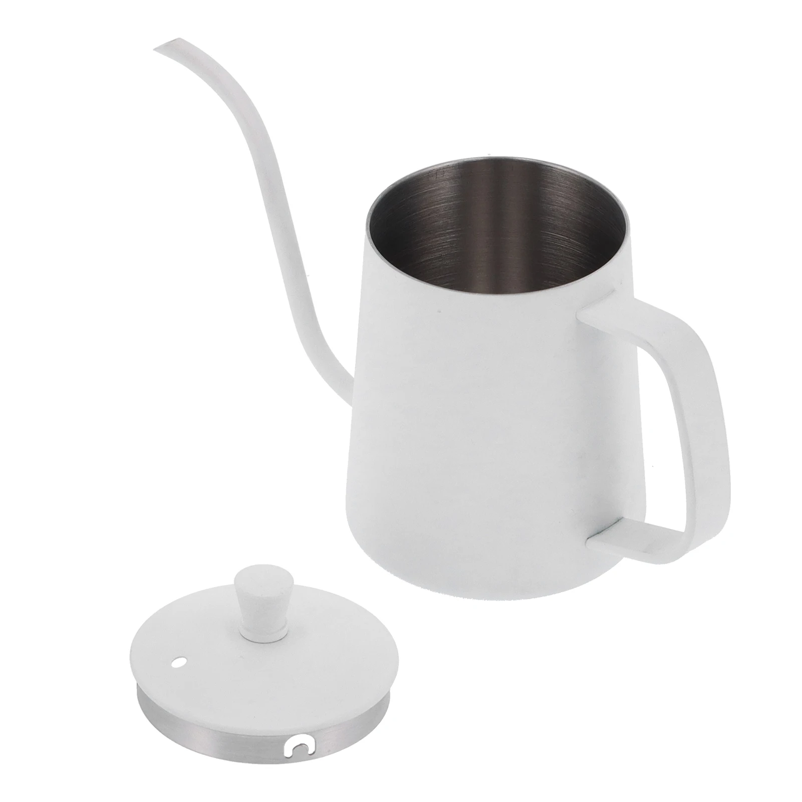Stainless Steel Hand Drip Coffee Pot Long Narrow Spout 350ml Capacity Gooseneck Kettle Durable Coffee Kettle Pour Over Coffee