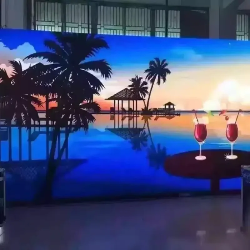 Lightweight TV LED Display Screen 9.23kg Flight Case Packaging Stage Advertising Display Panel