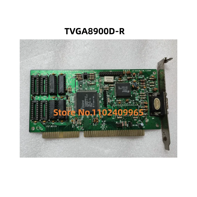 TVGA8900D-R    ISA graphics card  386 486 586 Industrial graphics card 7137 REV E4