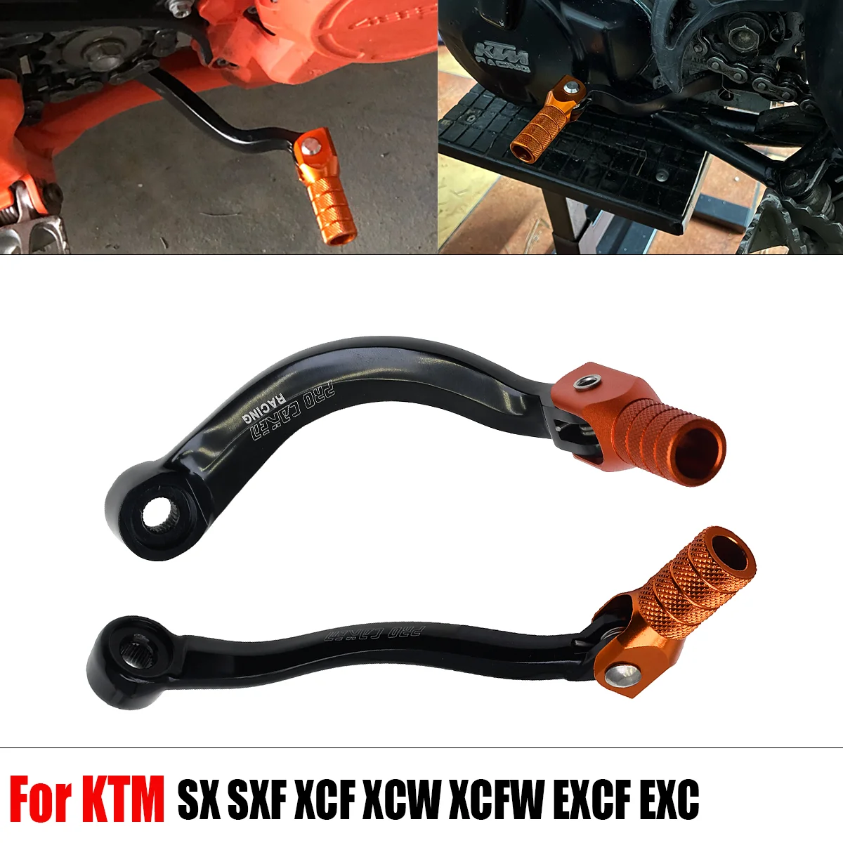 

Motorcycle CNC Gear Shifter Shift Lever For KTM SX SX-F EXC EXC-F XC XC-W XCF XCFW and For Husqvarna TE FE TC FC TX FX TE etc