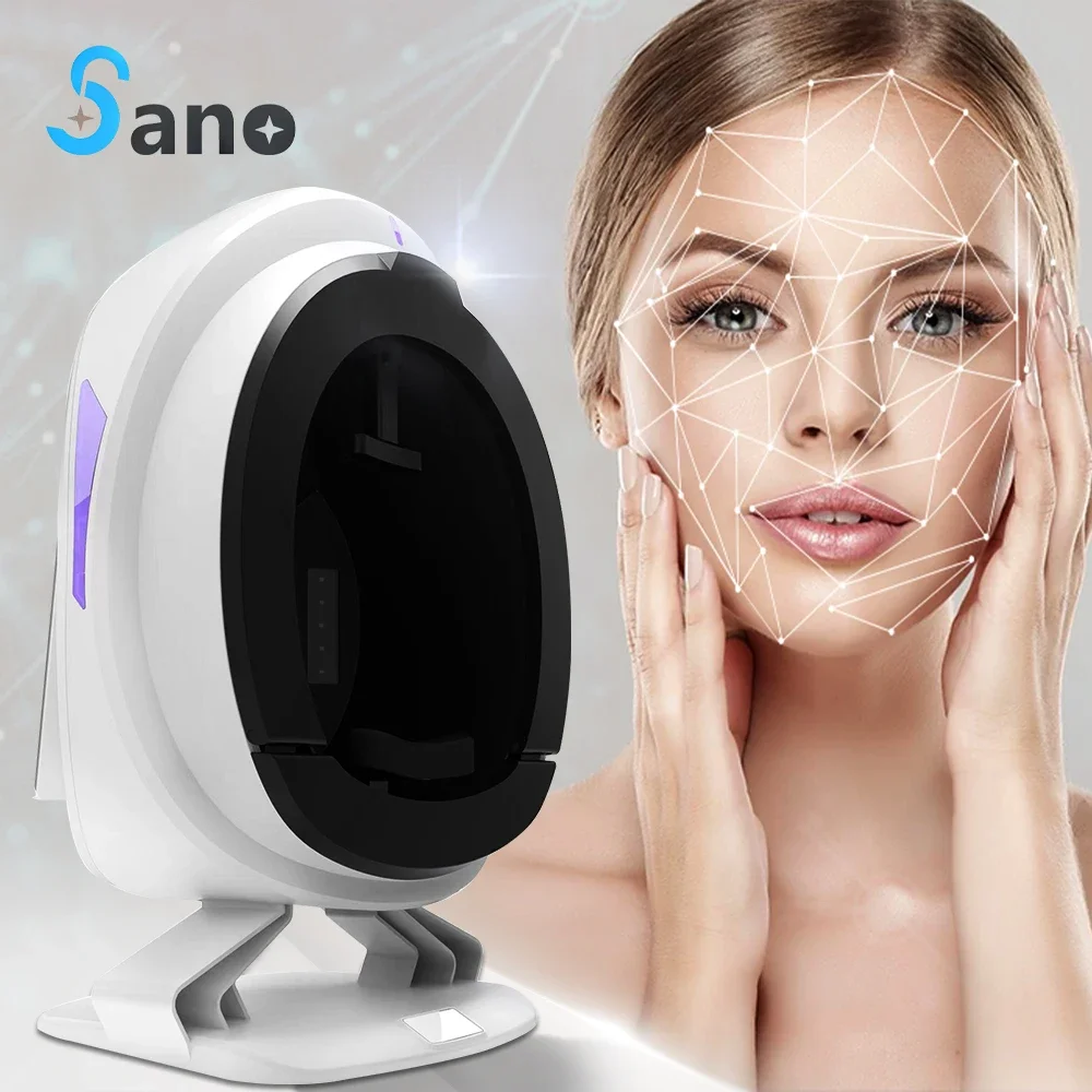 Beauty care beauty salon 3d facial skin analyzer machine with software made by China