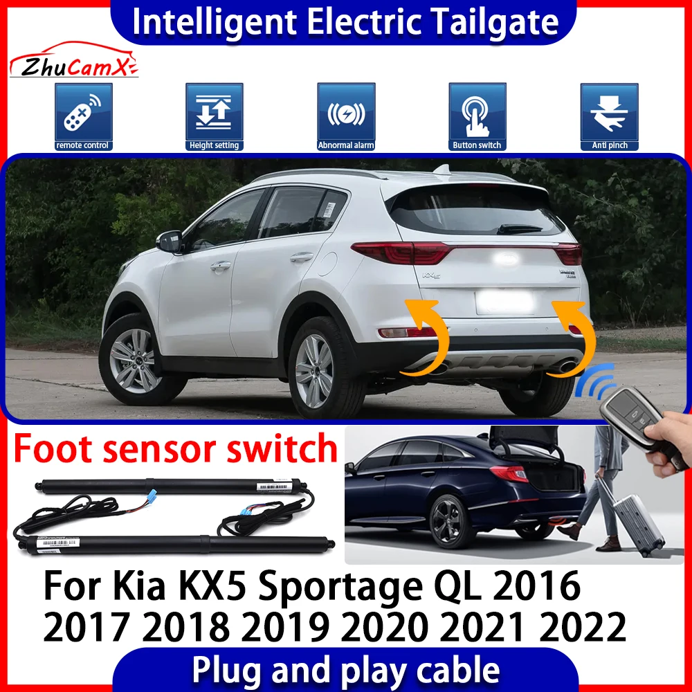 Automatic Lifting kit Intelligent Electric Tail Gate Lift Tailgate for Kia KX5 Sportage QL 2016 2017 2018 2019 2020 2021 2022