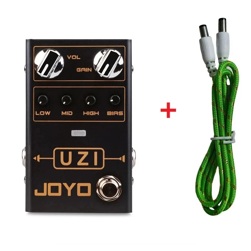 

JOYO R-03 UZI, педаль для гитары, педали для электрогитары, эффект для музыки в тяжелых металлах, бас-аксессуары для настоящей байпас гитары