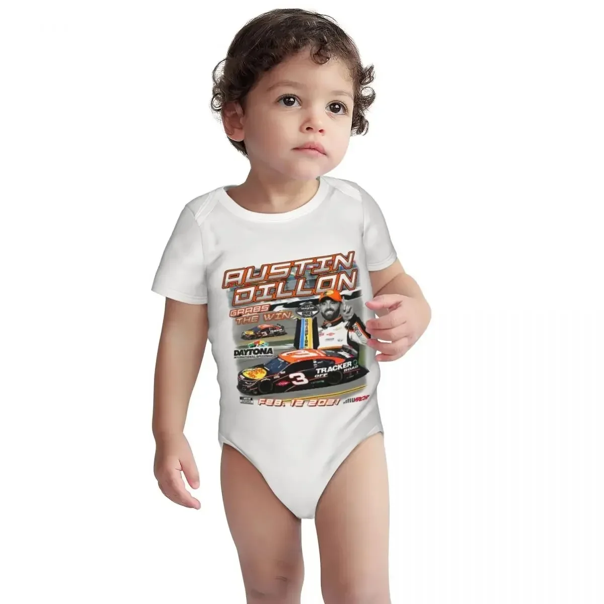 

Austin Dillon 3 Baby Bodysuit Unisex Shirt Cotton Newborn Onesie Boy Girl Undershirt Outfit Baby Romper