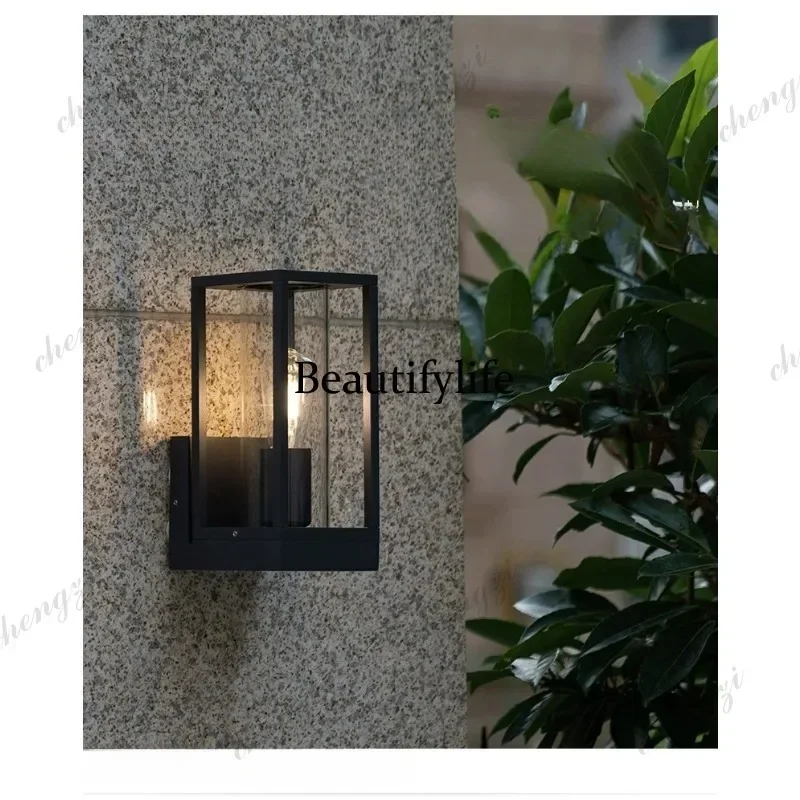 L181  Outdoor wall lamp Waterproof modern courtyard balcony, aisle exterior wall, outdoor staircase lighting Landscape lamp