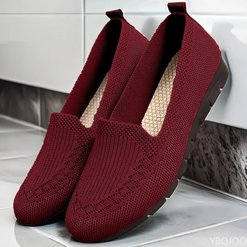 여름 패션 메쉬 캐주얼 신발 통기성 경량 스포츠 신발 여성의 세련된 편안한 운동화