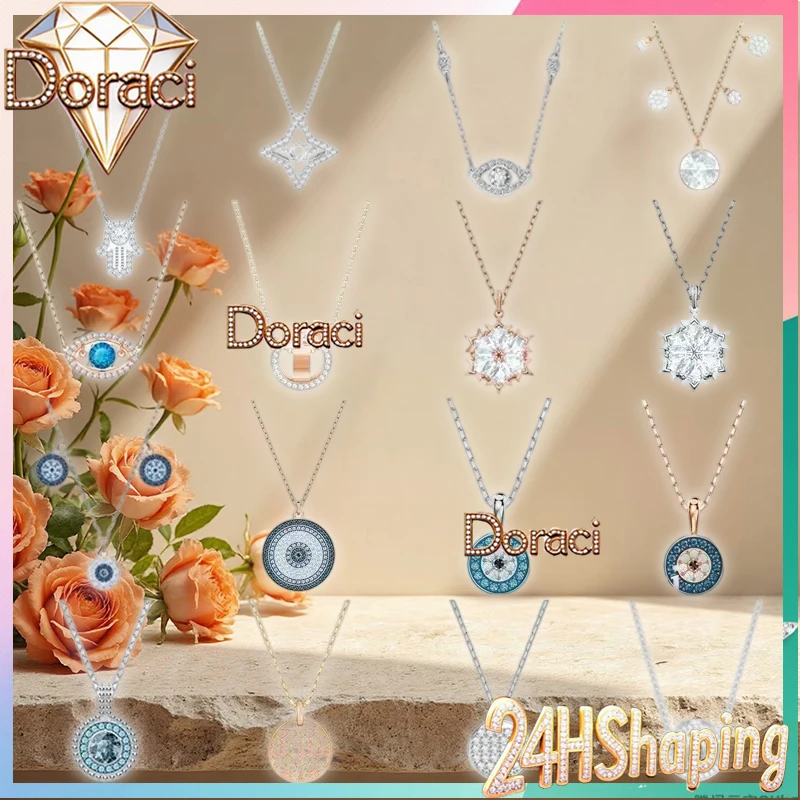 

Many Styles Silver High Quality Lucky MAGIC Ginger Collection Women's Necklace,Snowflake Rack Shape,Beautiful and Generous