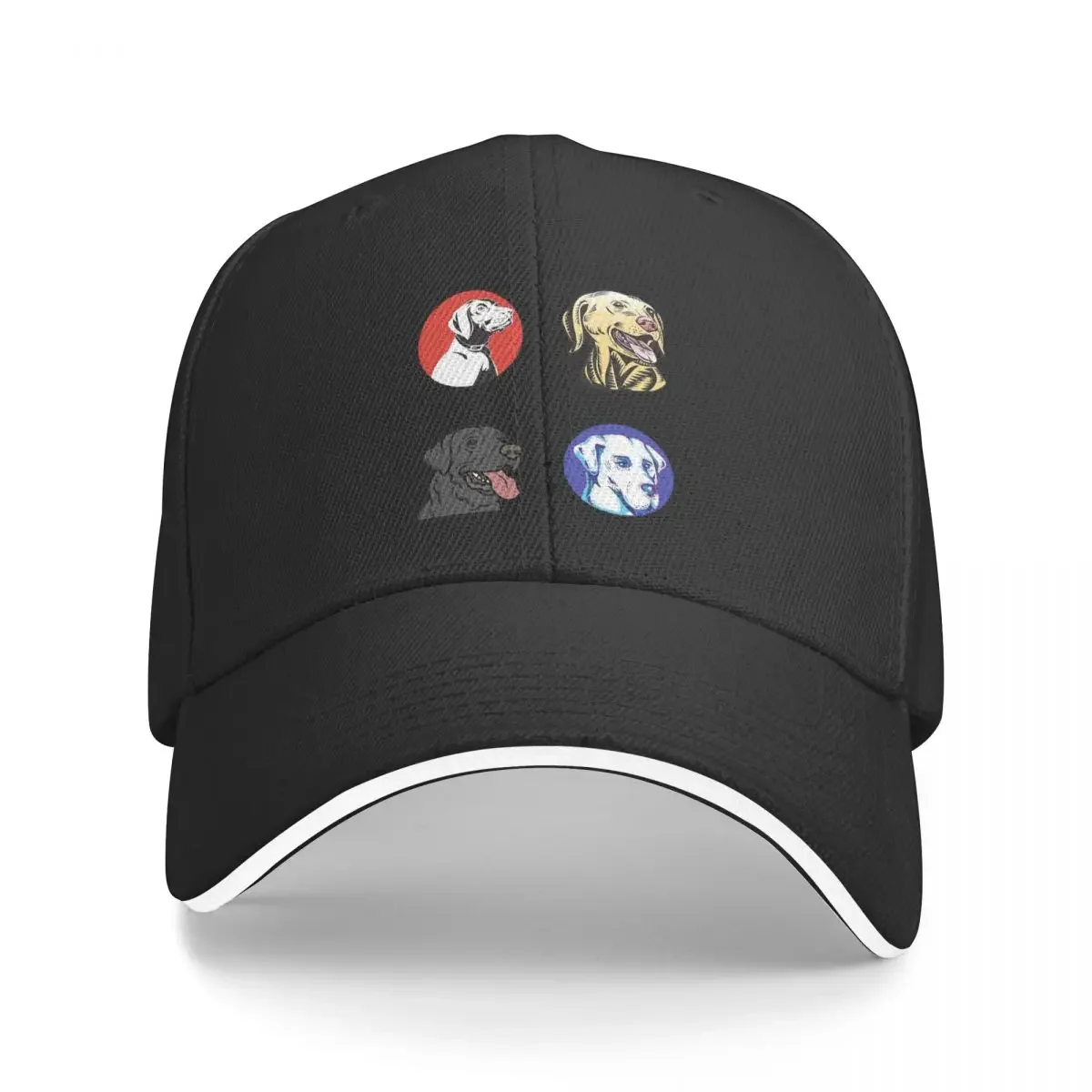 Labrador Retriever berretto per cani moda Casual berretti da Baseball cappello regolabile cappelli da Baseball Unisex estivi personalizzabili policromatici