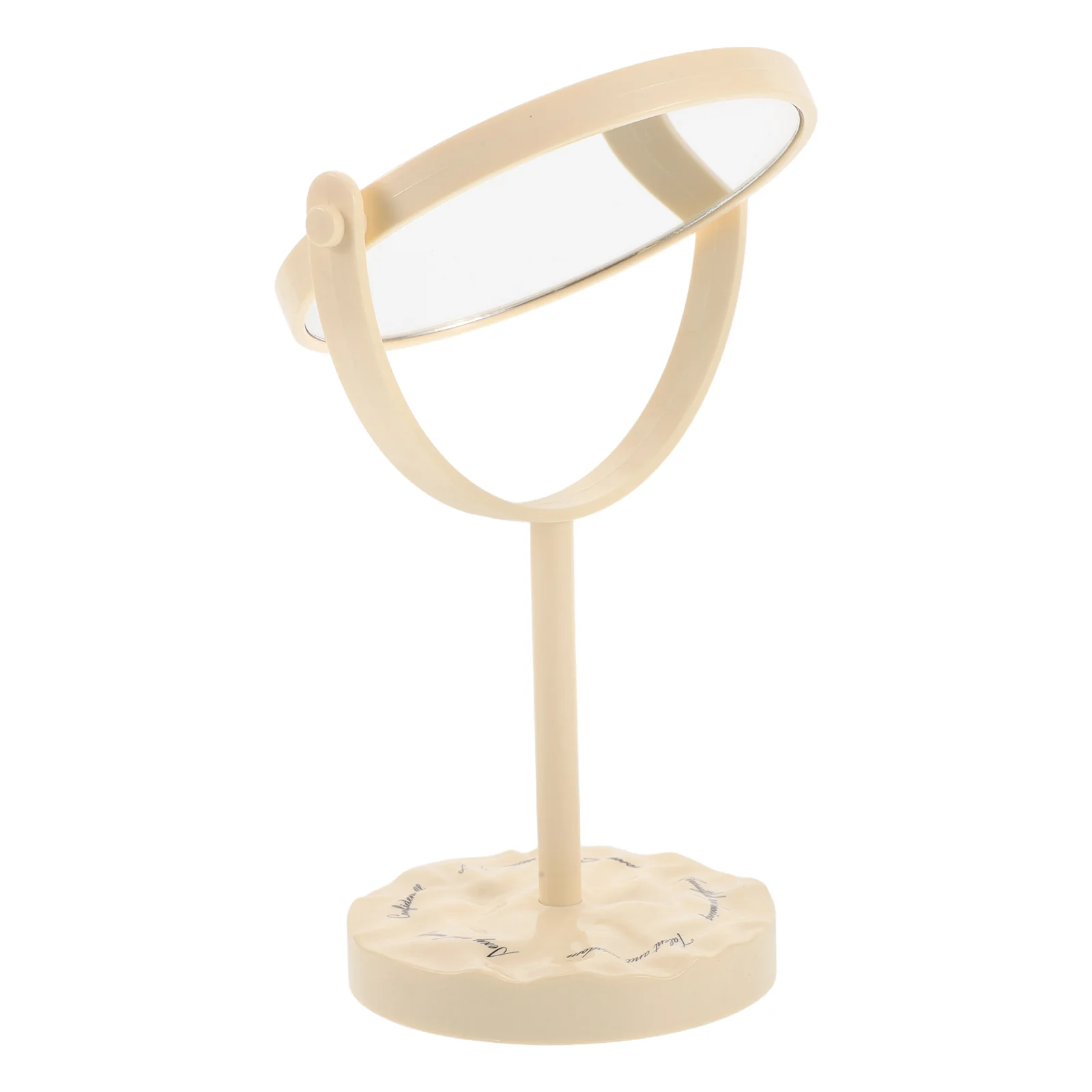 

Vintage Double Sided Mirror for Makeup Magnified Travel Table Desk Countertop Mirror Freestanding Dorm Bathroom