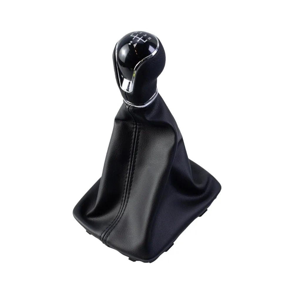 For For and For Toledo Compatible 5/6 Speed Manual Gear Shift Knob with PU Leather Gaiter Boot Cover For For and