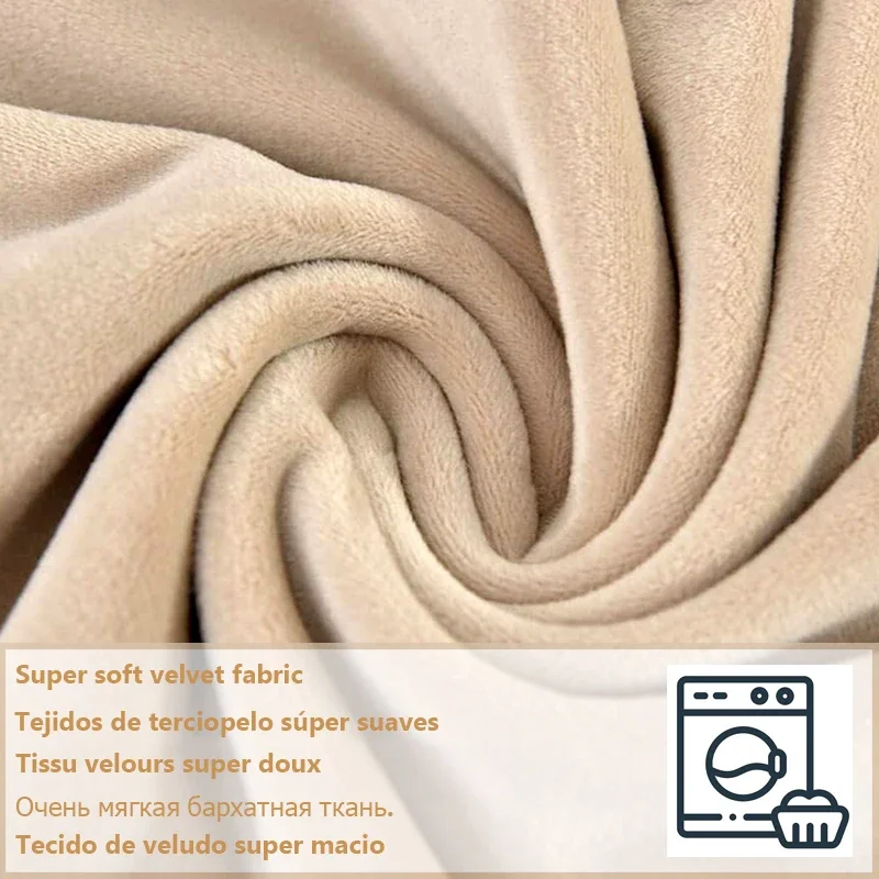 Velvet Fabric Super Soft for Dining Room, Luxurious Office Cases, Stretch for Banquet, 1 Pc, 2 Pcs, 4 Pcs, 6Pcs