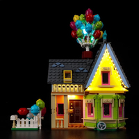 LED Lighting Set Suitable for LEGO Up House 43217 Lighting Gift DIY Lamp Toys(Excluding Building Blocks)