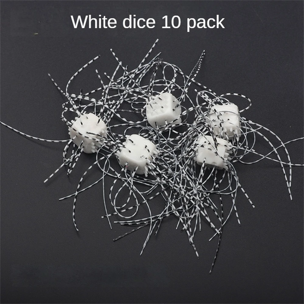 lot Power Secret Soft Fishing Lure Dice Rubber Handmade Set Artificial Bait Silicone High Density Fishing Accessories