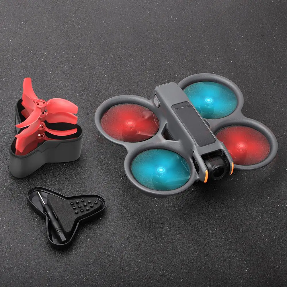 Colorful Paddles Propeller For DJI Avata Colorful Small Lightweight Wings Propeller Replacement Spare Parts Accessories