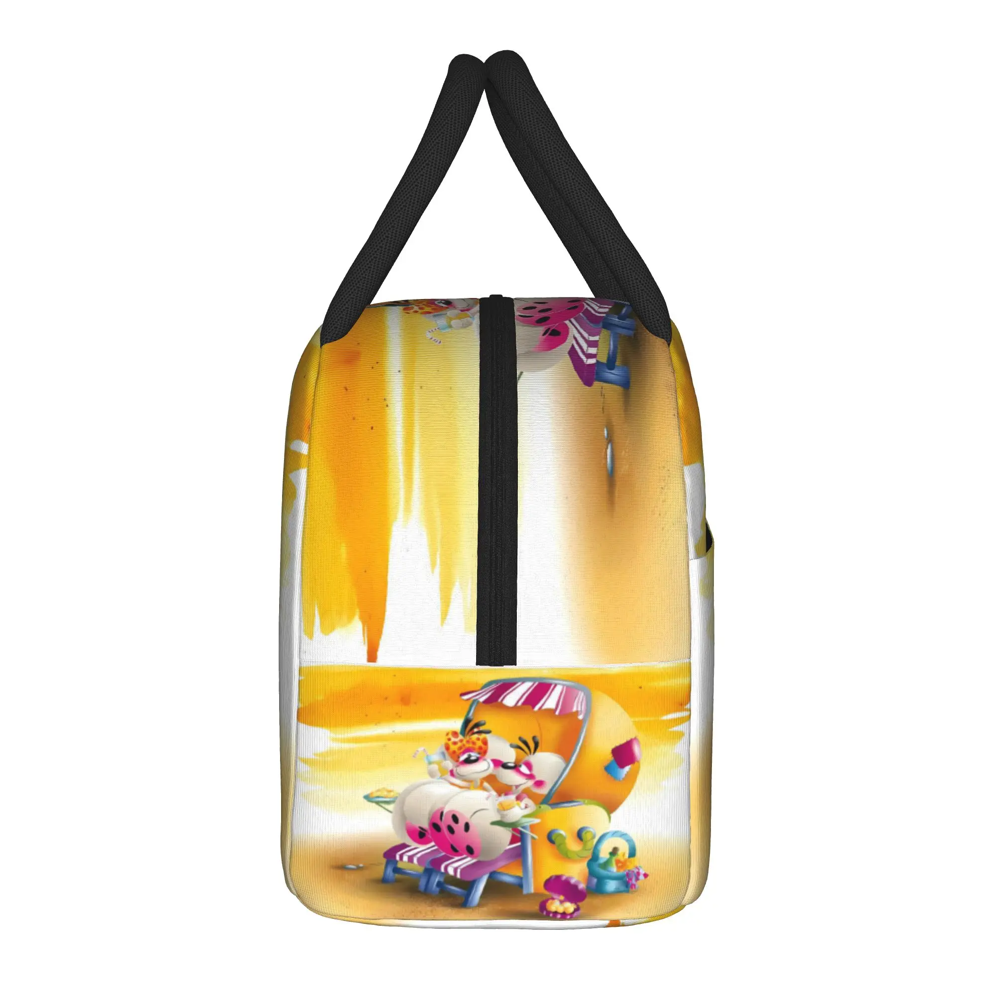 Diddl Diddlina Lunch Bag  Retro Lunch Box Travel Portable Thermal Lunch Bags For Women Waterproof Graphic Cooler Bag