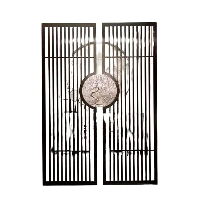 Chinese copper screen, pure copper screen, partition screen cabinet body
