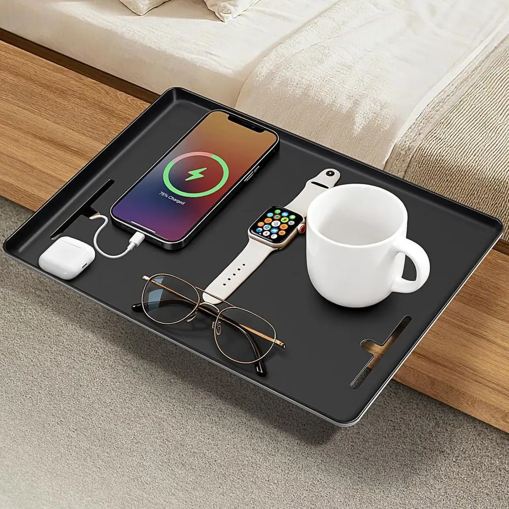 

Bedside Shelf Dormitory School Home Storage Tray - Multi-Functional Bedside Table for Storage And Organization mesa de cama