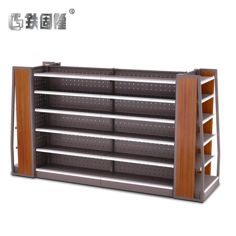 custom.Factory High Quality Back Panel Display Shelf Shop Design American Style Shelves Supplier