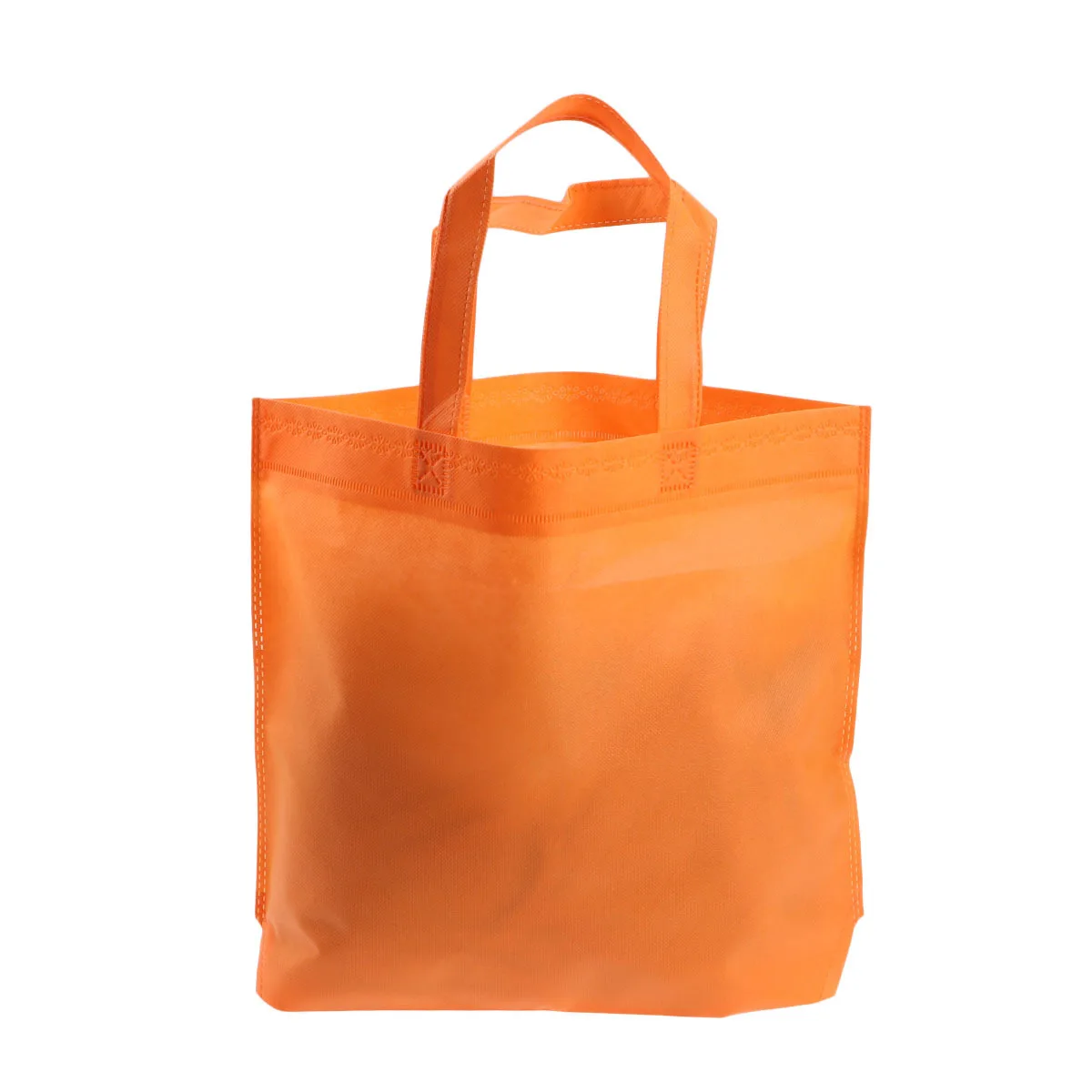 

24Pcs Party Gift Tote Bags Reusable Non-Woven Fabric Lightweight Shopping Handbag for Birthday Halloween Trick Treat Favor