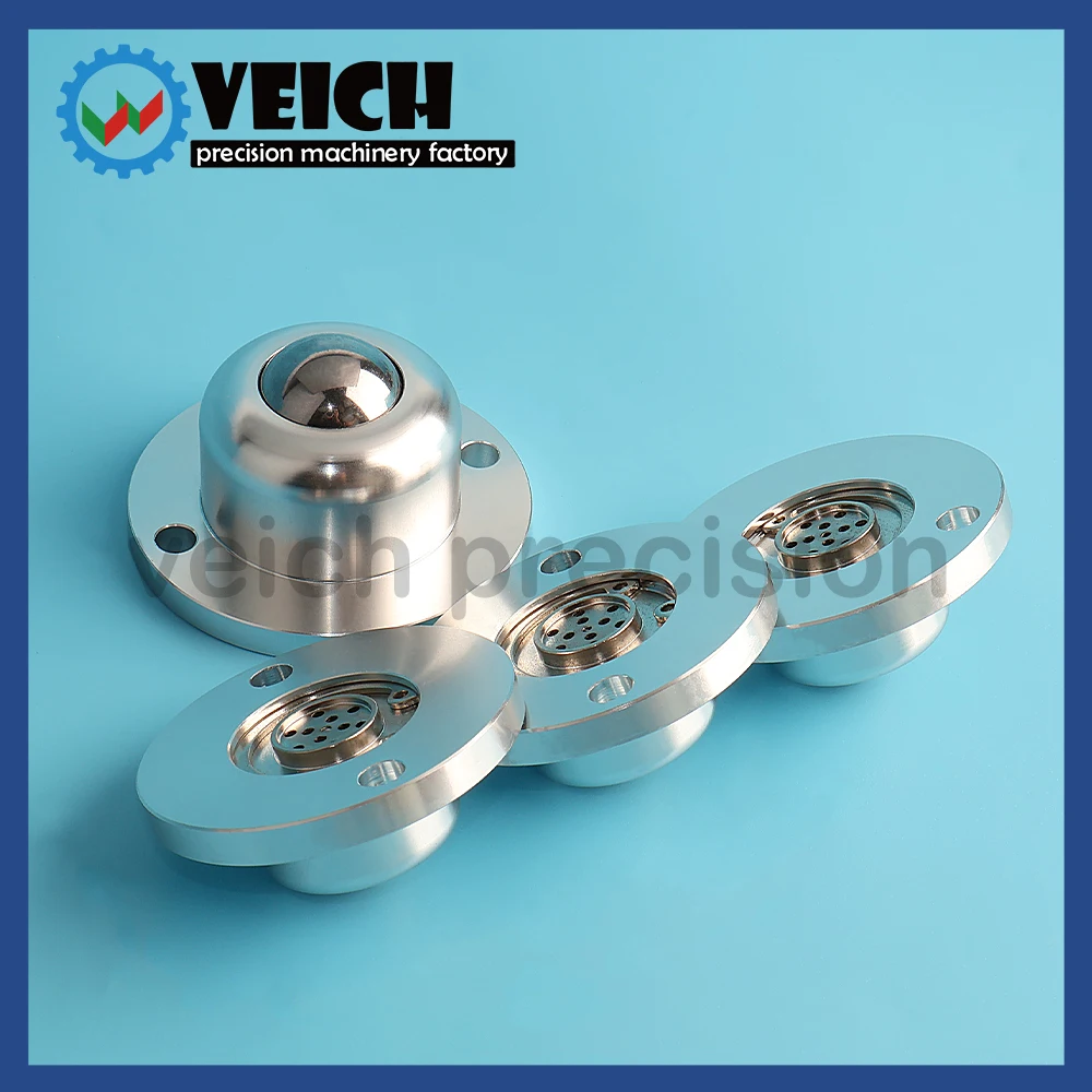 

VEICH VCN337-50 Ball Casters Wholesale Price Furniture Ball Transfer Unit With Garbage Discharge Holes Ball Diameter 19.05mm